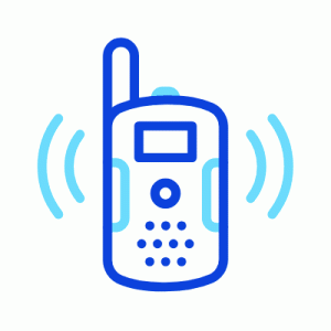 wired outline 1505 radio walkie talkie hover pinch 1